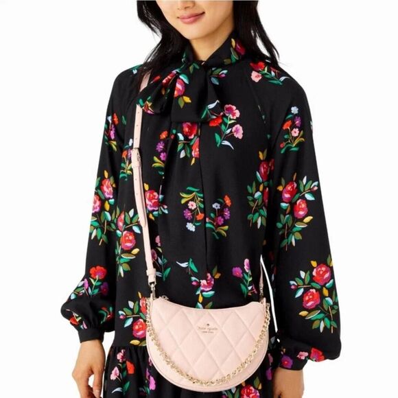 Kate Spade Pink Crossbody Purse - Picture 5 of 6